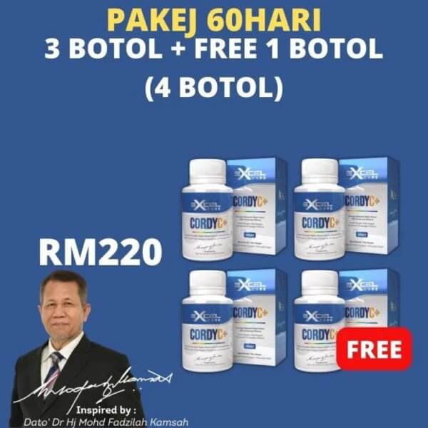 3 Botol Cordy C+